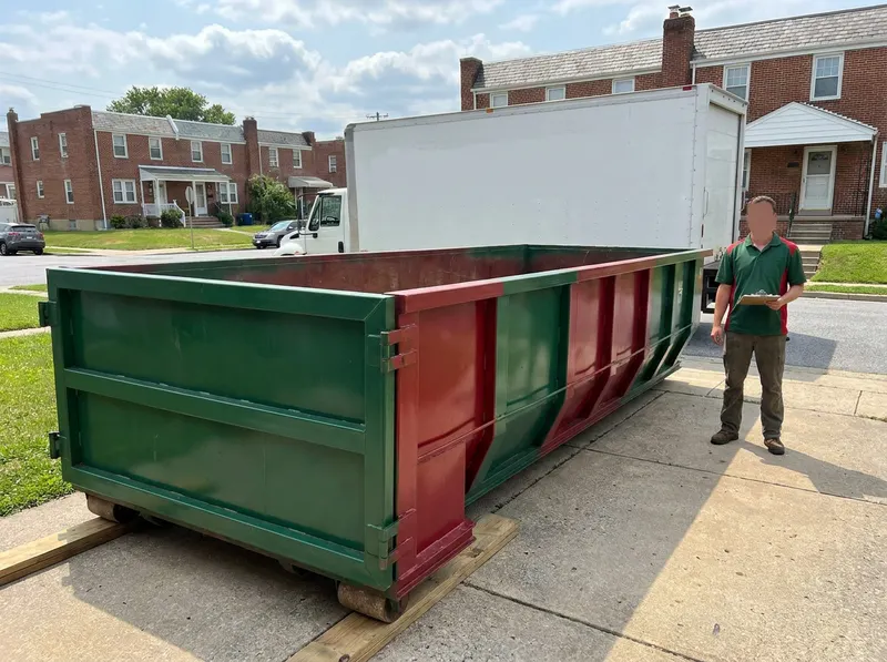 15-Yard Dumpster Rental in Baltimore, MD